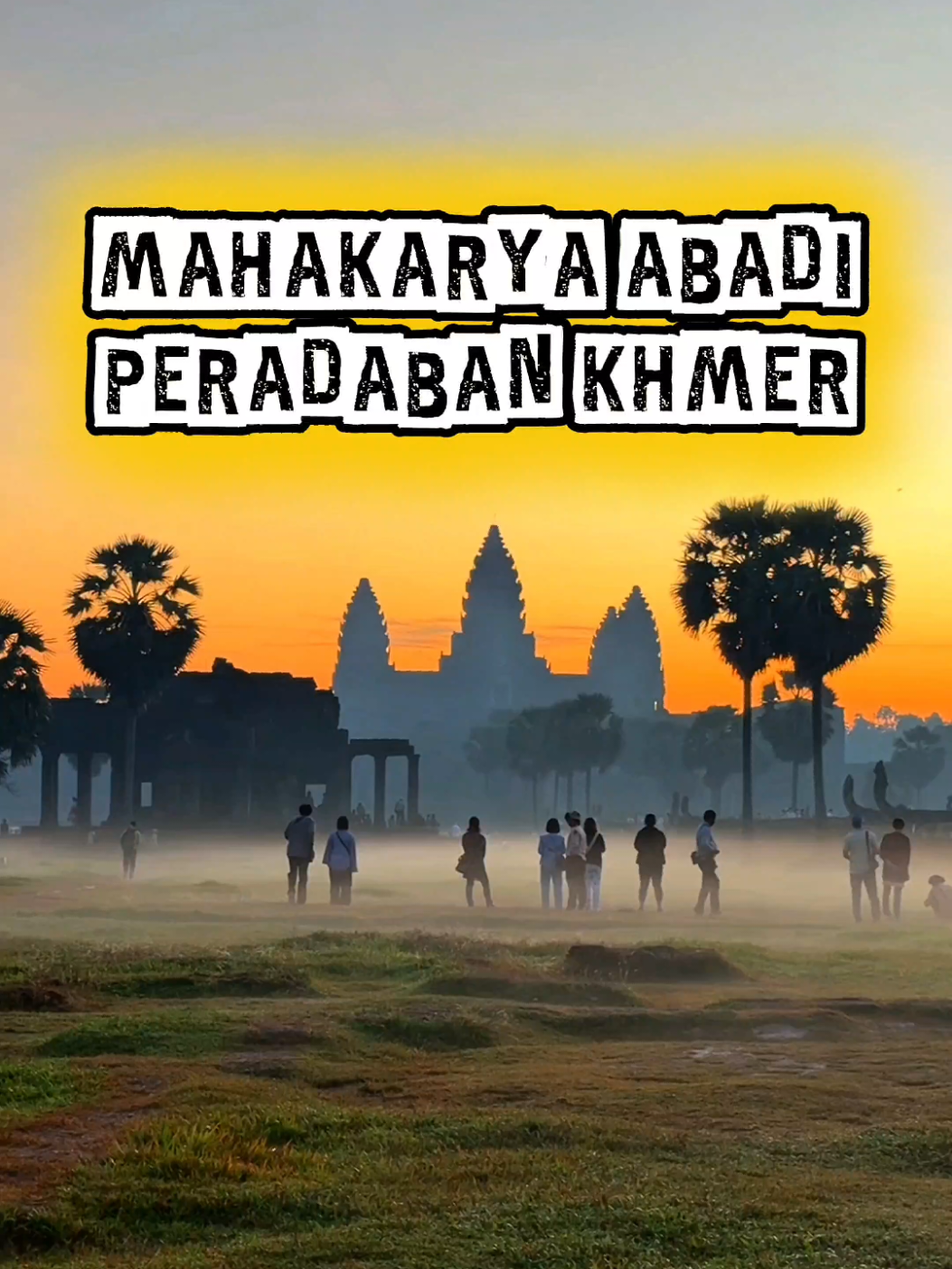 Angkor Wat: Mahakarya Abadi Peradaban Khmer 🇰🇭 Menyusuri jejak sejarah abad ke-12, di mana raja dan para pemahat menciptakan candi terbesar di dunia. Angkor Wat, simbol kejayaan yang masih memikat jutaan wisatawan. #angkorwat #khmer #history #documentary #cambodia🇰🇭 
