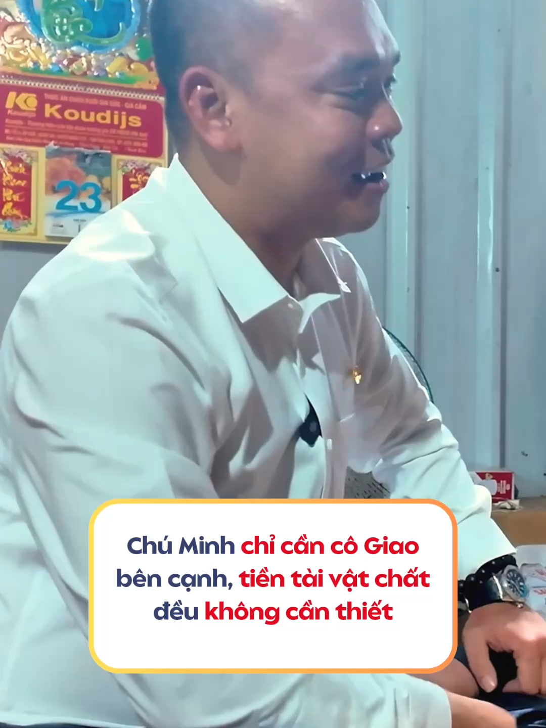 Chú Minh không cần tiền, chú chỉ cần cô Giao ở cạnh bên #binhkhung #ceothanhbinh #dngroup #veque #veque #binhchutich