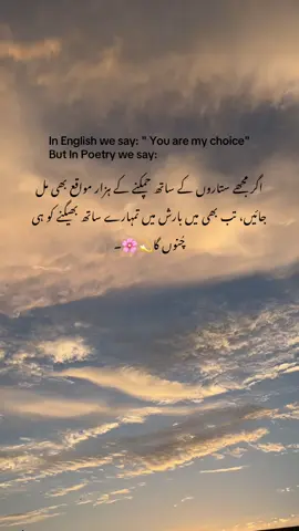 اگر ساری دنیا بانہیں پھیلائے میرے سامنے کھڑی بھی ہو، میرا دل پھر بھی صرف تمہاری طرف ہی دوڑے گا💫♥️۔ #foryou #foryoupage #fyp #dilkibaat #urdupoetry 