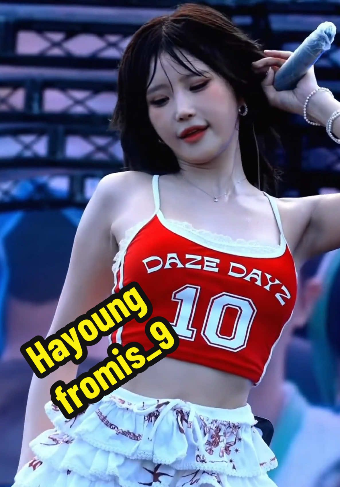 Hayoung is coming to get you 💦🔥🇰🇷 #hayoung #fromis_9 #waterbomb #kpop #hayoungfancam 