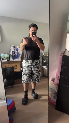 comfy warm shorts?! also great if you hate wearing pants #menshorts #baggy #shorts #TikTokShopCreatorPicks 
