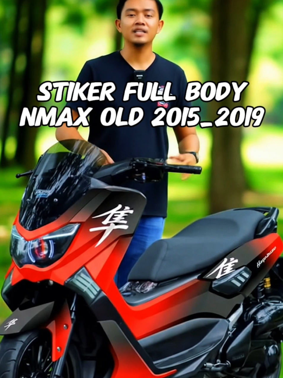 stiker nmax old 2015_2019 full body#stikerfullbody #stickermotor #nmaxold #decal #stiker 