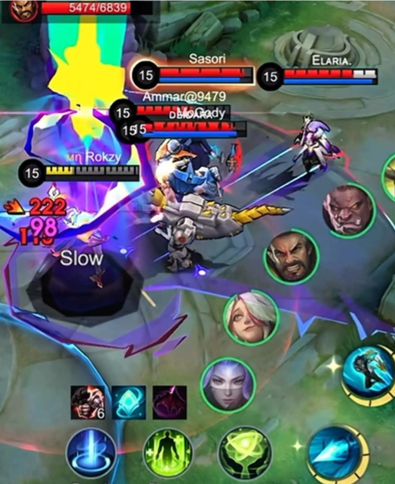 Craziest 1v5 💀 #fredrinn #fredrinnmlbb #mlbb #mlbbcreator #rokzyofficial 