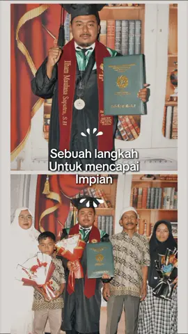 Sebuah langkah untuk mencapai impian #CapCut #wisuda2025 #wisudauinbandung #impianku #fyp 