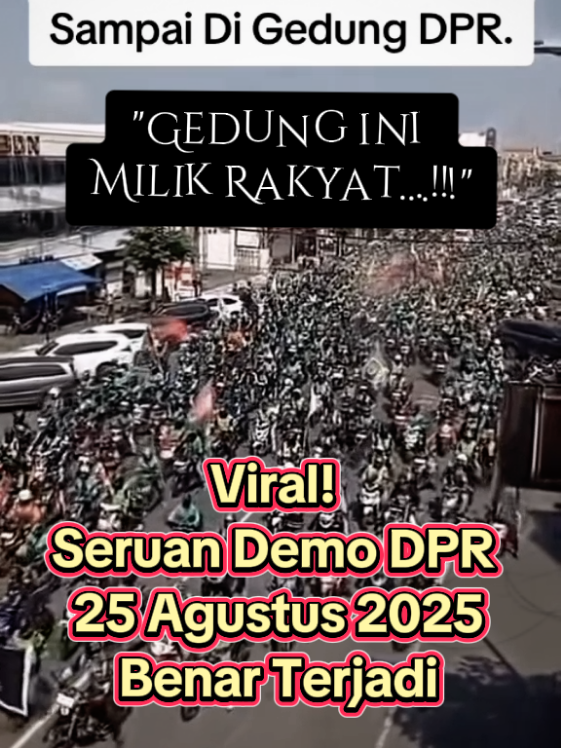 Demo Revolusi DPR/MPR #demonslayer #viral #BREAKINGNEWS #MAHASISWA #fyp 