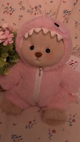 Keep it simple #dino #pink #teddyhuggy #Love #gift