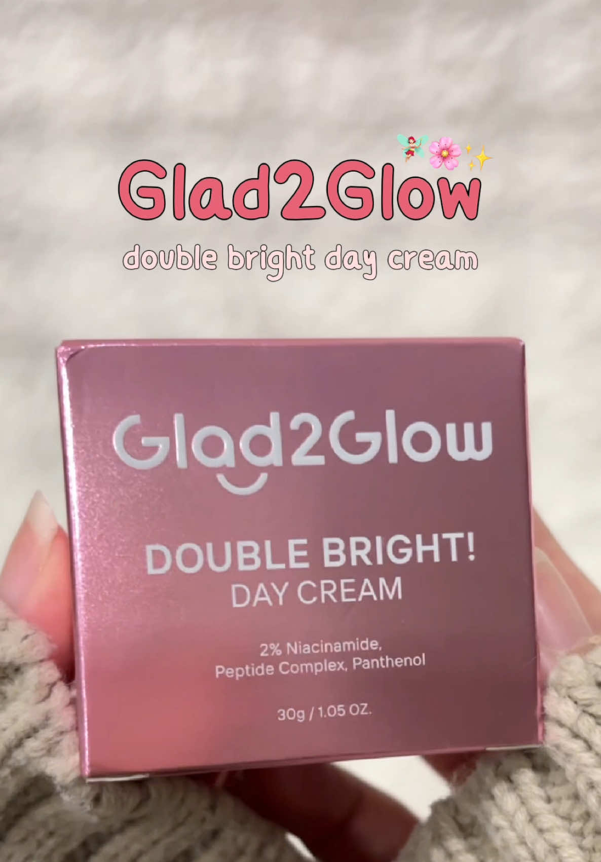 มาเปิดไฟให้ผิว✨ #ครีมออร่า #โทนอัพg2g #glad2glowth #TikTokบิวตี้ #ดูแลตัวเอง #รีวิวสกินแคร์