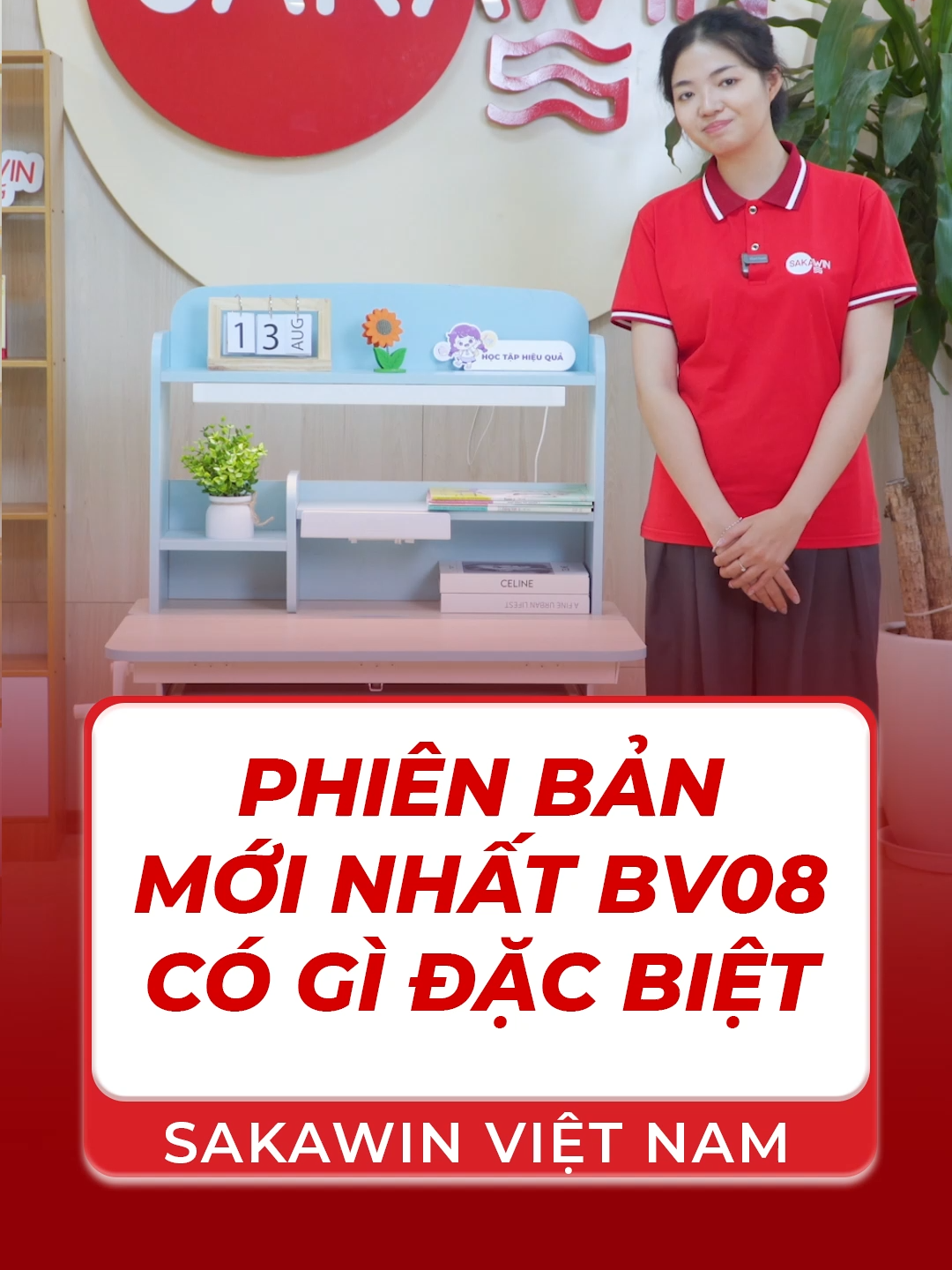 PHIÊN BẢN SIZE 80CM MỚI NHẤT - BÀN BV08 CÓ GÌ ĐẶC BIỆT? #sakawin #sakawinvietnam #banhocthongminhsakawin #banhocchongguchongcan #banhocchonggulung #banhocthongminh #banhocchongcan #ghechongdaulung