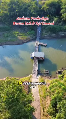 jembatan kayu unik di tepi sungai Cimanuk Indramayu 💥#fypシ゚viral #vypシ✌️❤️ #fypシ゚viral🖤tiktok☆♡🦋myvideo❤️❤️🥰🥰🥰fy 