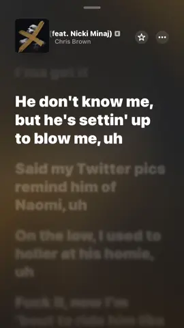 #nickiminaj #chrisbrown #femalerapper #emotionallyrics #applemusic 