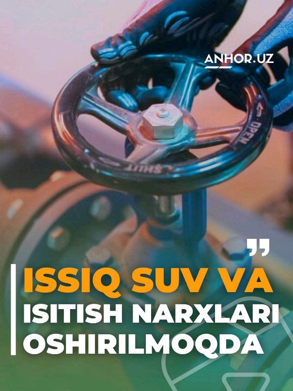 Toshkentda issiq suv va isitish narxlari oshirilmoqda Toshkent shahrida issiqlik ta’minoti xizmatlari uchun yangi tariflar tasdiqlandi. Qarorga ko‘ra, markaziy isitish va issiq suv yetkazib berish narxlari qayta ko‘rib chiqilib, 2025-yil 14-maydagi Vazirlar Mahkamasi munosabati hamda shahar hokimligining 30-iyundagi xatiga asosan qabul qilingan. Unga ko‘ra, tariflar aholi uchun 15 foizga, yuridik shaxslar uchun 40 foizga, budjet tashkilotlari uchun esa 18,8 foizga oshirilmoqda. Endilikda: •  bazaviy tarif QQSsiz 711 641 so‘m/Gkal; •  aholi uchun QQSsiz 139 860 so‘m/Gkal; •  byudjet tashkilotlariga 952 797 so‘m/Gkal; •  boshqa ulgurji xizmat ko‘rsatuvchi tashkilotlarga QQSsiz 342 296 so‘m/Gkal miqdorida belgilandi. Tariflar O‘zbekiston Respublikasining “Iste’molchilarning huquqlarini himoya qilish to‘g‘risida”gi Qonuni va Vazirlar Mahkamasining “Yoqilg‘i-energetika sohasida bozor mexanizmlarini joriy etishning qo‘shimcha chora-tadbirlari to‘g‘risida” 2023-yil 15-sentabrdagi qarori talablari asosida tasdiqlangan. Qaror ijrosini nazorat qilish Toshkent shahar Kengashining Qurilish, kommunal, suv xo‘jaligi, ekologiya, sanoat va transport masalalari bo‘yicha doimiy komissiyasi raisi hamda Toshkent shahar hokimining birinchi o‘rinbosari zimmasiga yuklatilgan. #news #xabar #anhoruz #rek #issiqsuv 