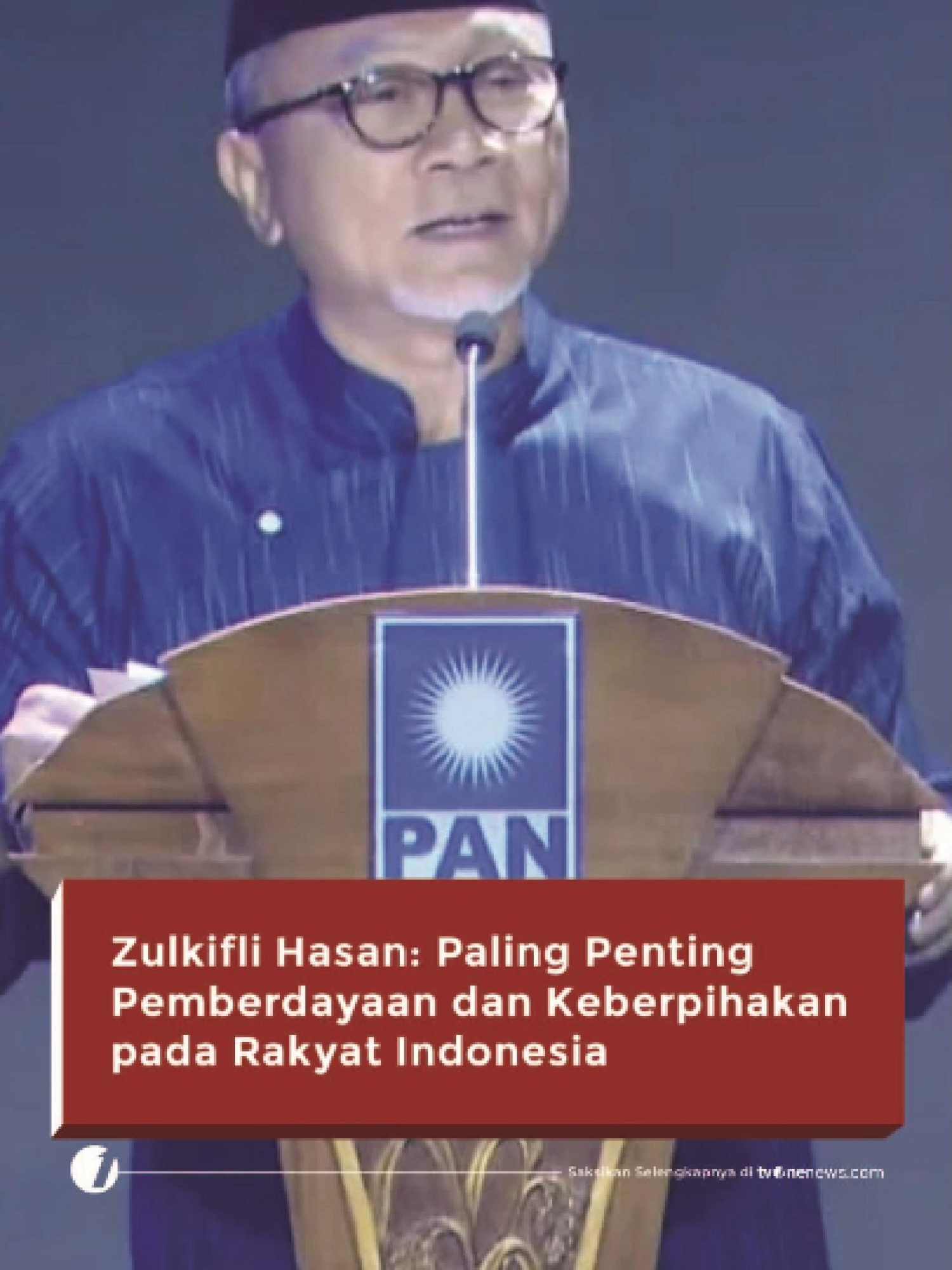 Partai Amanat Nasional (PAN) menggelar PAN Awards 2025 sebagai bentuk penghargaan kepada tokoh-tokoh yang dinilai berkontribusi besar terhadap pembangunan bangsa, khususnya di bidang pangan. Ajang apresiasi yang menghadirkan 12 kategori penghargaan ini berlangsung bertepatan dengan perayaan HUT ke-27 PAN bertema 