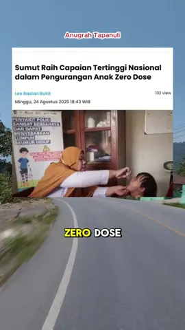 [ Anak Zero Dose ] Sumatera Utara mencatat capaian tertinggi nasional dalam program pengurangan anak nol dosis (zero dose). Sejak dimulainya kampanye imunisasi Sepekan Mengejar Imunisasi (PENARI) pada April 2025, lebih dari 26 ribu anak berhasil mendapatkan vaksin, termasuk 8.700 anak yang sebelumnya sama sekali belum pernah diimunisasi. Kepala Dinas Kesehatan Sumut, H. Muhammad Faisal Hasrimy, A.P., M.A.P., menjelaskan bahwa meski target penurunan zero dose tahun 2024 belum sepenuhnya merata di seluruh kabupaten/kota, Sumut menjadi provinsi dengan capaian terbaik dalam menurunkan angka anak tanpa imunisasi di Indonesia. lokasi : Desa Meat, Kecamatan Tampahan, Kabupaten Toba, Provinsi Sumatera Utara. ------------- Dengarkan Streaming Radio di : https://live.anugrahtapanuli.com/ Follow Sosial Media : ig/ @anugrahtapanuli Fb/ @anugrahtapanuli TikTok/ @anugrahtapanuli #imunisasi #zerodose #infokesehatan #sumut #anugrahtapanuli