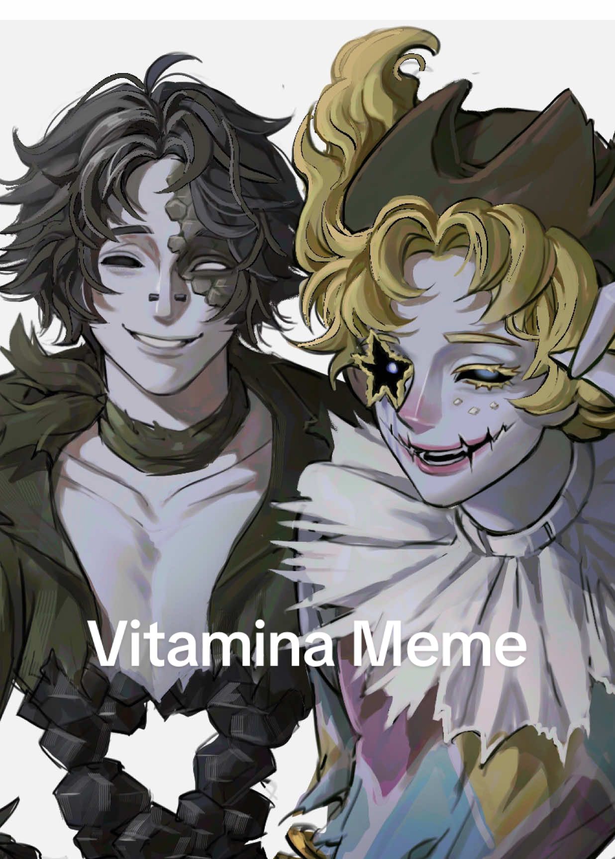 Furufura Vitamina meme in my style 🥸 First time joining animations trend hehe 👀 #identityv #foolsgold #hullabaloo #tonton 