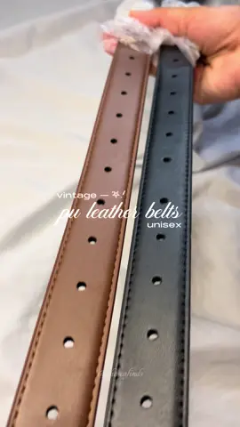get one take two! #puleather #vintageleather #belt #leatherbelt #puleatherbelt 