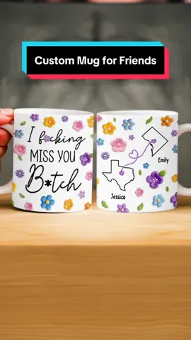 Our friendship is unshakable — even by distance 💕 #pawfecthouse #personalizedgifts #friends #bestie #sister