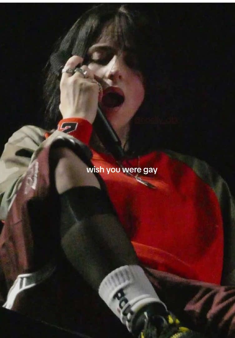 wish you were gay ❤️‍🔥 #billieeilish #lyrics #lyricsvideo #fypage #eilish 