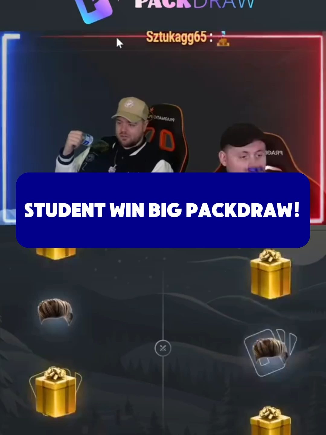 STUDENT WIN BIG PACKDRAW #paratii #packdraw #fyp