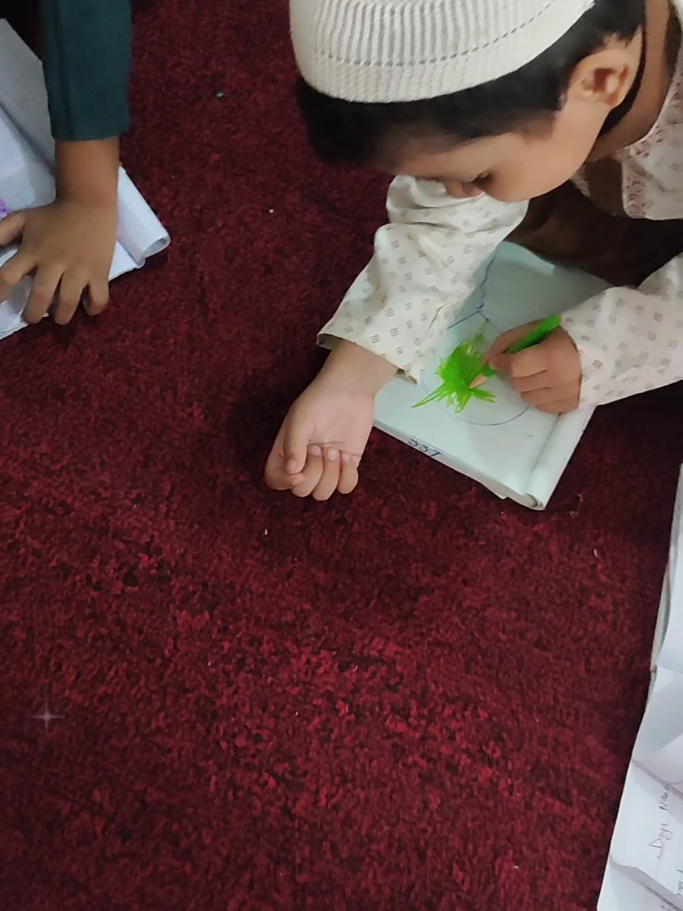 #SIRAT UL QURAN ACADEMY ✨  OUR COLOUR ACTIVITY ✍️