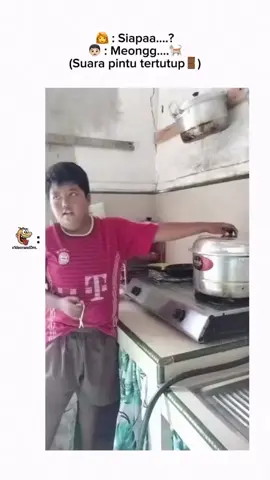 Meong yang penutup panci melayang🤣 #core #fypage 