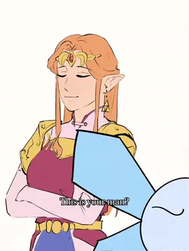 He makes me laugh #Thelegendofzelda #ocarinaoftime #zelink #fyp #xybca 