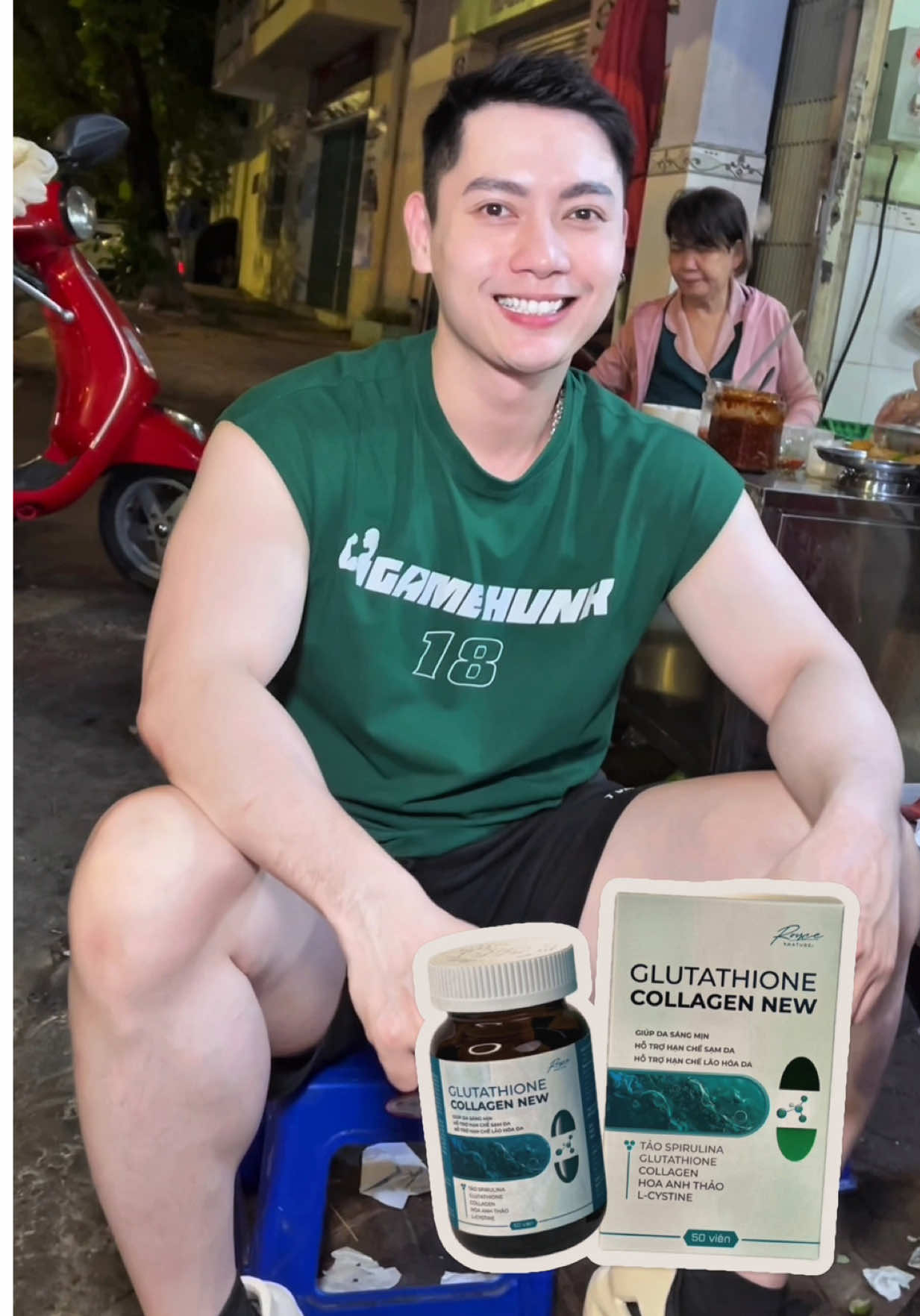 Trả lời @vanlinh Mình dùng lâu rồi là như 💡💡💡 luôn. Mọi ng dùng thì vài hộp cải thiện dần lên toàn thân nha #vienuongroyce #roycedadep #collagen #glutathione #vienuongtrangda 
