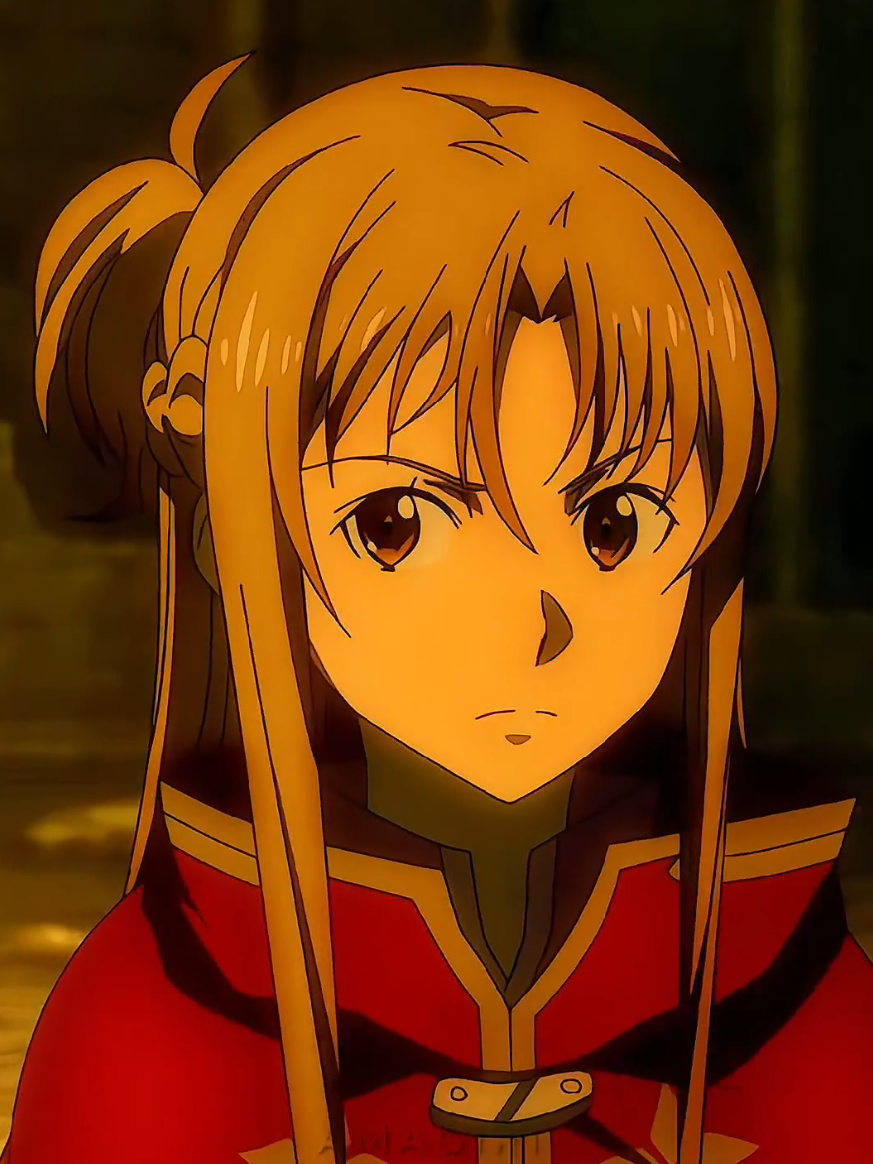 Asuna when angry #asunayuuki #kirito #swordartonline #harusq 