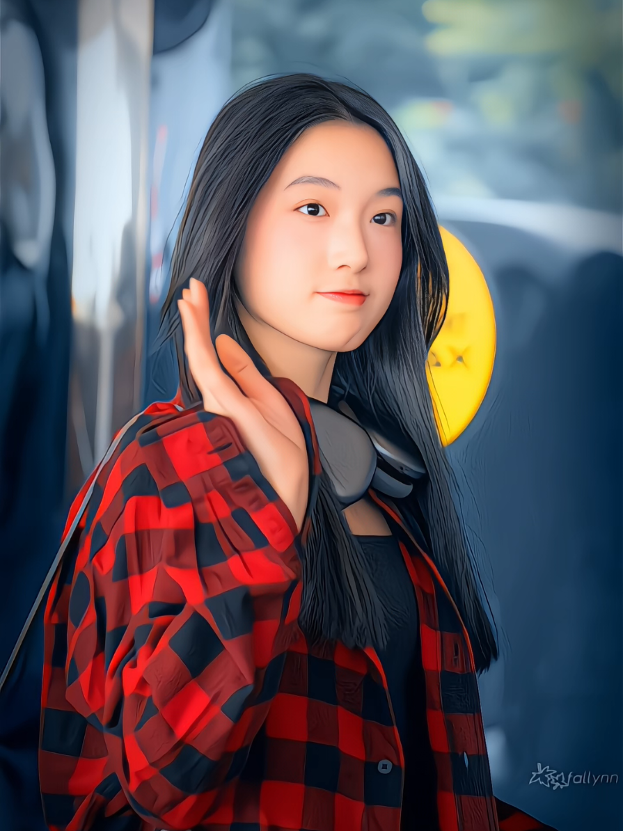 dadah👋..gemoy bet pipinya😖🤏 #delynnjkt48 #jkt48newera #fyp #vendlynn #lilynnoshi 