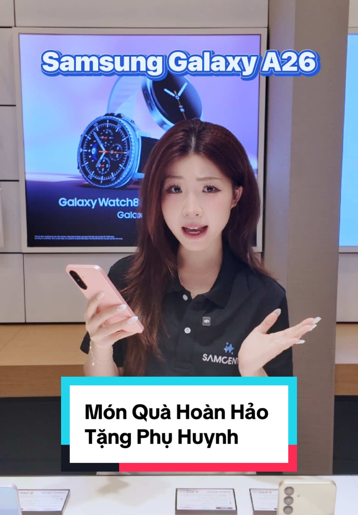 Sắp tới lễ Vũ Lan. Mua A26 tặng phụ huynh là hợp lý luôn nè #galaxya26 #SamCenter #samsungvietnam #xuhuong #dienthoaithongminh #tiktoktech #dienthoaigiare 