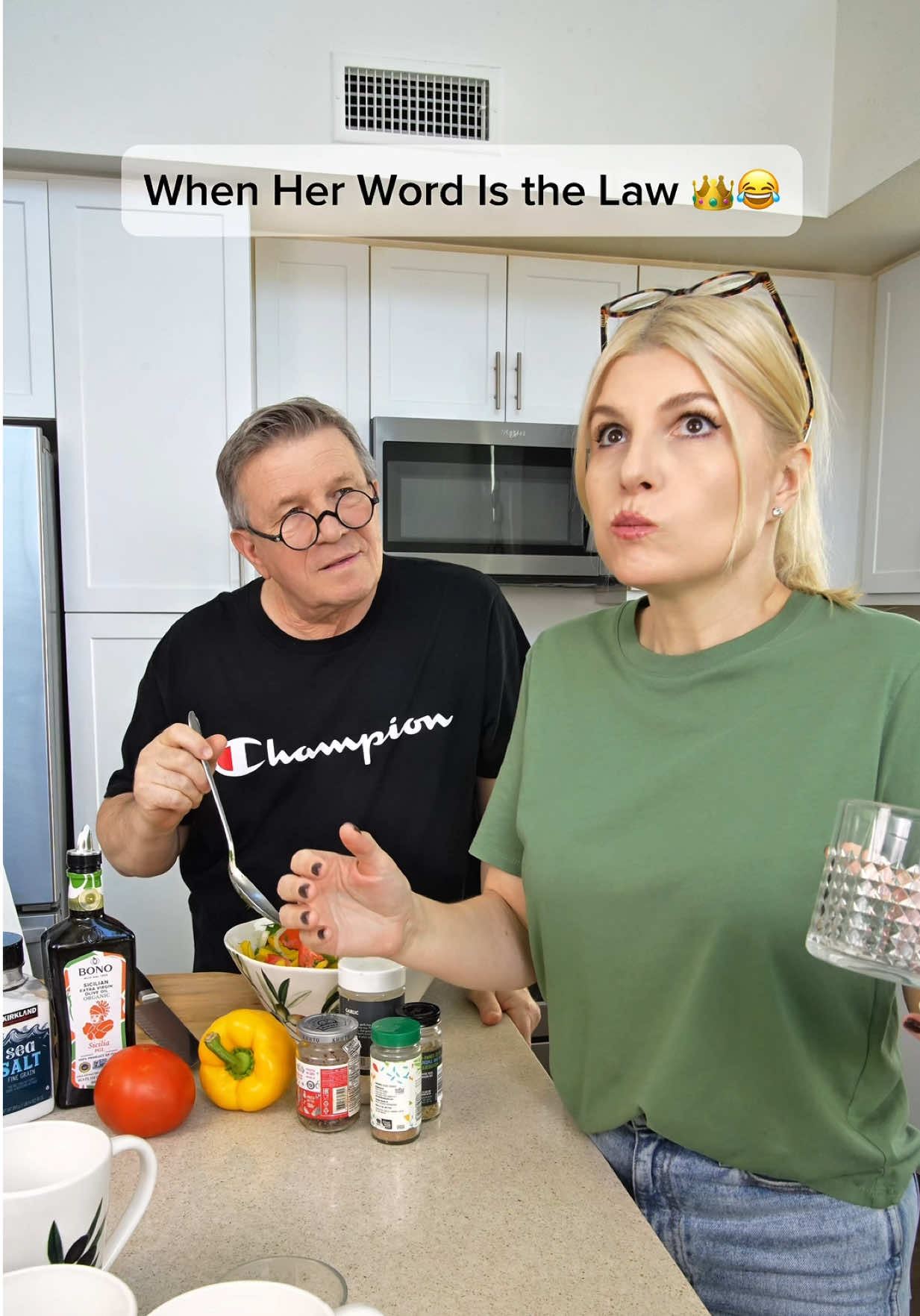 When Her Word Is the Law 👑😂 #comedy #funnyvideos #funnyfamily #funny #humor 