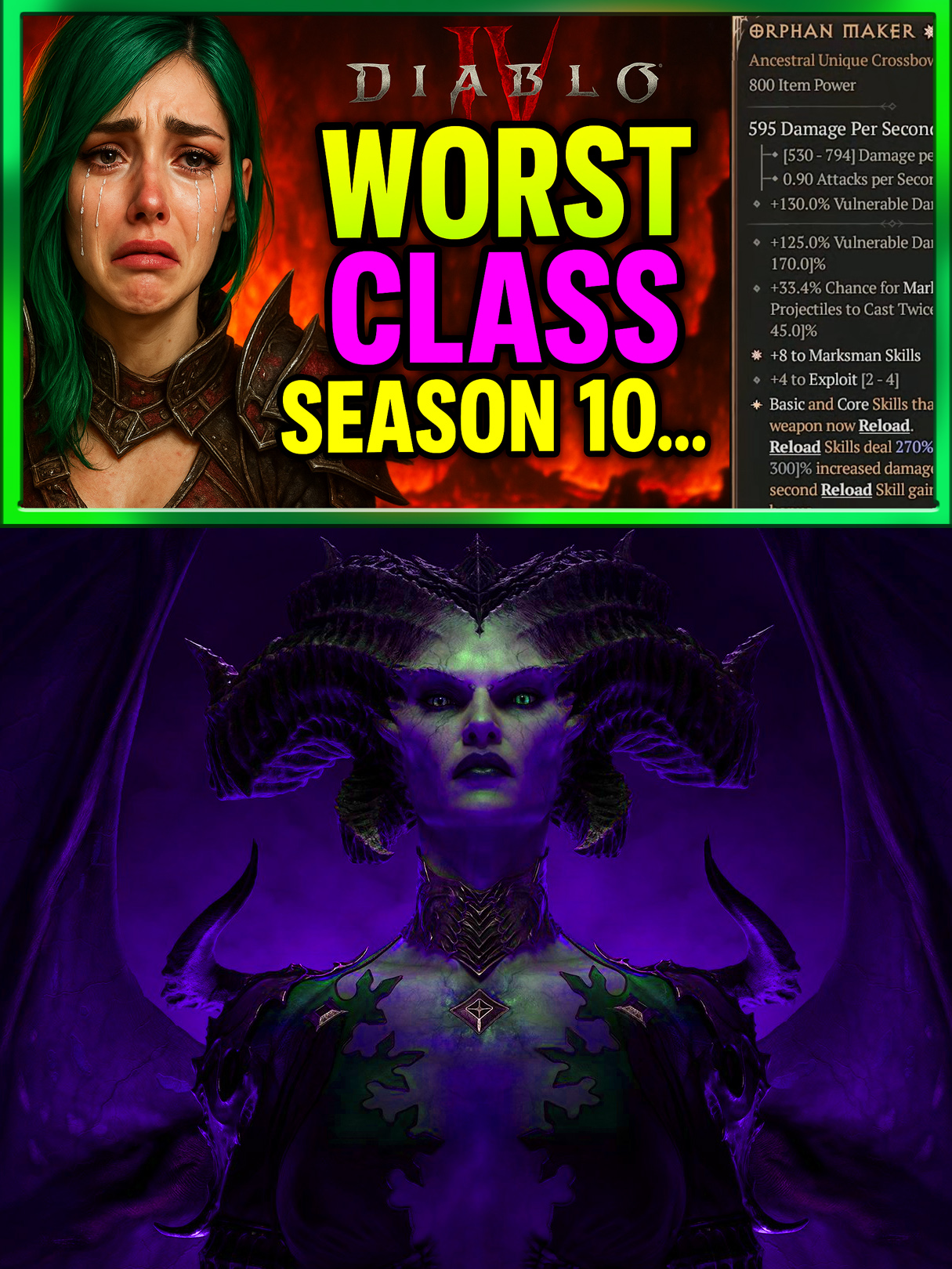 Diablo 4 Season 10 Rogue Is Cooked... Worst Class, Most Clunky,  Bottom Tier Again? PLS BUFF (PTR) #diablo4 #diabloiv #diablopartner
