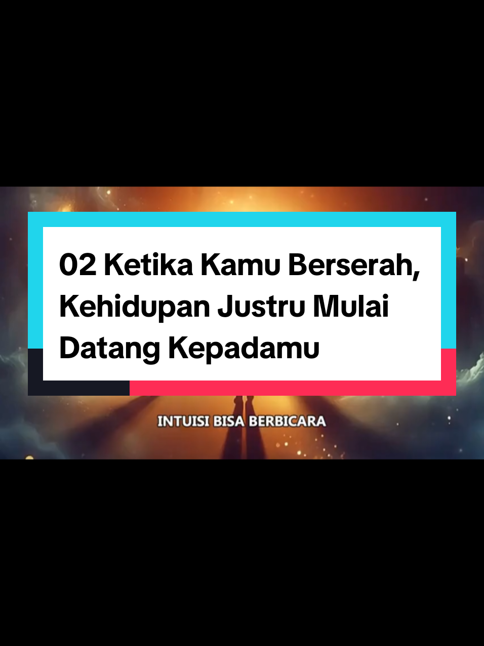 02 Ketika Kamu Berserah, Kehidupan Justru Mulai Datang Kepadamu Apakah semakin keras kamu berusaha, hidup justru terasa semakin berat? Mungkin yang perlu kamu lepaskan bukan mimpimu, tapi obsesi untuk mengendalikan segalanya. Menyerah bukan berarti kalah. Menyerah adalah seni hidup dalam arus semesta. #berserah  #kehidupan  #kepadamu  #fyp 