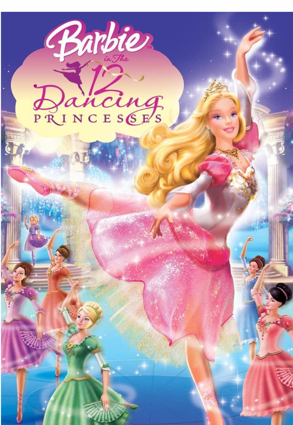Barbie in the 12 Dancing Princesses - Dubbing Indonesia 2006 | Adventure/Drama When Princess Genevieve and her eleven sisters discover a doorway to a magical world, they learn the strength of imagination and creativity. However, their father's kingdom is in grave danger. #BarbieMovie #barbie #movie #fyp #barbie12dancingprincesses  