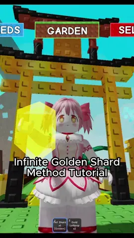 Infinite Golden Shard Method Tutorial #growagardenupdate #growagardenroblox #growagarden #fyppppppppppppppppppppppp #roblox 