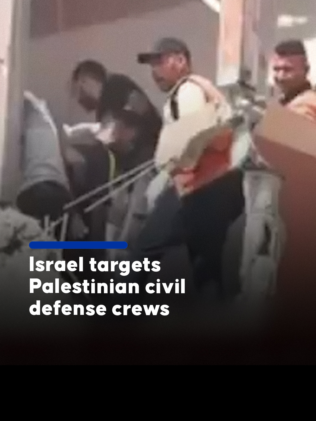 🚨 Israel targets Palestinian civil defense crews who were rescuing victims after an earlier Israeli strike on Gaza’s Nasser Medical Complex #anadoluagency #anadolu