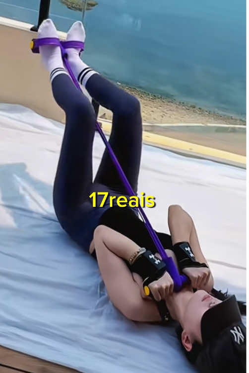 Elástico Extensor de Exercício #nostalgia #tiktokshop #treino #musica #Fitness