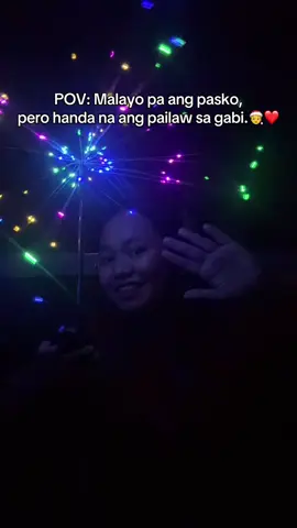 Ready na agad sa BER MONTHS! Hahaha para may liwanag ang buhay!🤣❤️ #christmas #lights #solarlights #tiktok #fypage