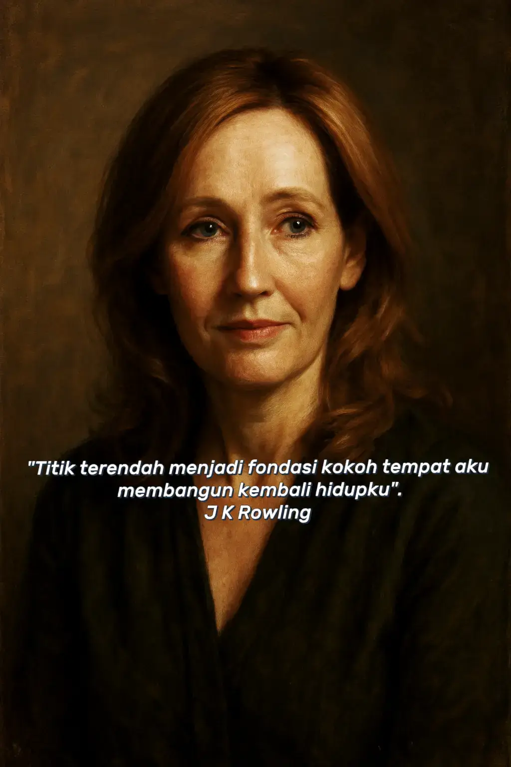 Pilihan kitalah yang menunjukkan siapa diri kita sebenarnya, jauh lebih daripada kemampuan kita. 📖 Profil Singkat Nama Lengkap: Joanne Kathleen Rowling Lahir: 31 Juli 1965, Yate, Gloucestershire, Inggris Profesi: Penulis, filantropis, dan pencipta seri Harry Potter. Karya Terkenal: Seri Harry Potter (7 buku, 1997–2007) yang kemudian diadaptasi menjadi film blockbuster. 🌟 Kisah Perjuangan Sebelum terkenal, Rowling pernah hidup dalam kesulitan ekonomi, bahkan mengandalkan tunjangan sosial sebagai ibu tunggal. Ia menulis draft pertama Harry Potter di kafe kecil, hanya dengan tekad kuat dan imajinasi tanpa batas. Karya pertamanya ditolak oleh beberapa penerbit sebelum akhirnya diterima oleh Bloomsbury pada 1997. Kini, Harry Potter menjadi salah satu seri buku paling laris sepanjang masa dan menjadikannya salah satu penulis paling berpengaruh di dunia. 💡 Inspirasi dari J.K. Rowling Pantang menyerah: Meski berkali-kali ditolak, ia tidak berhenti menulis. Imaginasi & Kreativitas: Dunia sihir Harry Potter lahir dari imajinasi luar biasa yang menginspirasi jutaan orang. Kesederhanaan & Kepedulian: Rowling banyak menyumbangkan hartanya untuk kegiatan amal, terutama pendidikan dan penelitian kesehatan. #katakata #motivasi #story #fypage #inspirasi 