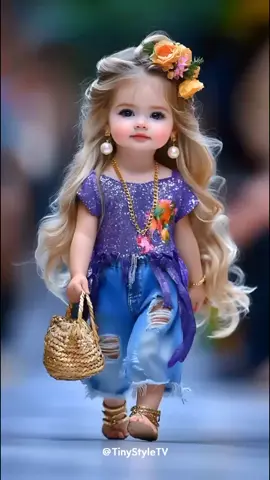 #AI cute girl bachi cute ☺️👶🏻💛💚💜🧡💙❤️ for you video is video ko like aur follow karo