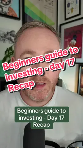 Beginners guide to investing - Day 17. Let’s recap everything we’ve learned. If this is the first time you seen this series there are 16 videos for you to go through covering everything you need to start with no ties, no hard sell. #beginnersguidetoinvesting  When investing, your capital is at risk and you may get back less than invested. Past performance doesn’t guarantee future results. Terms and conditions apply.