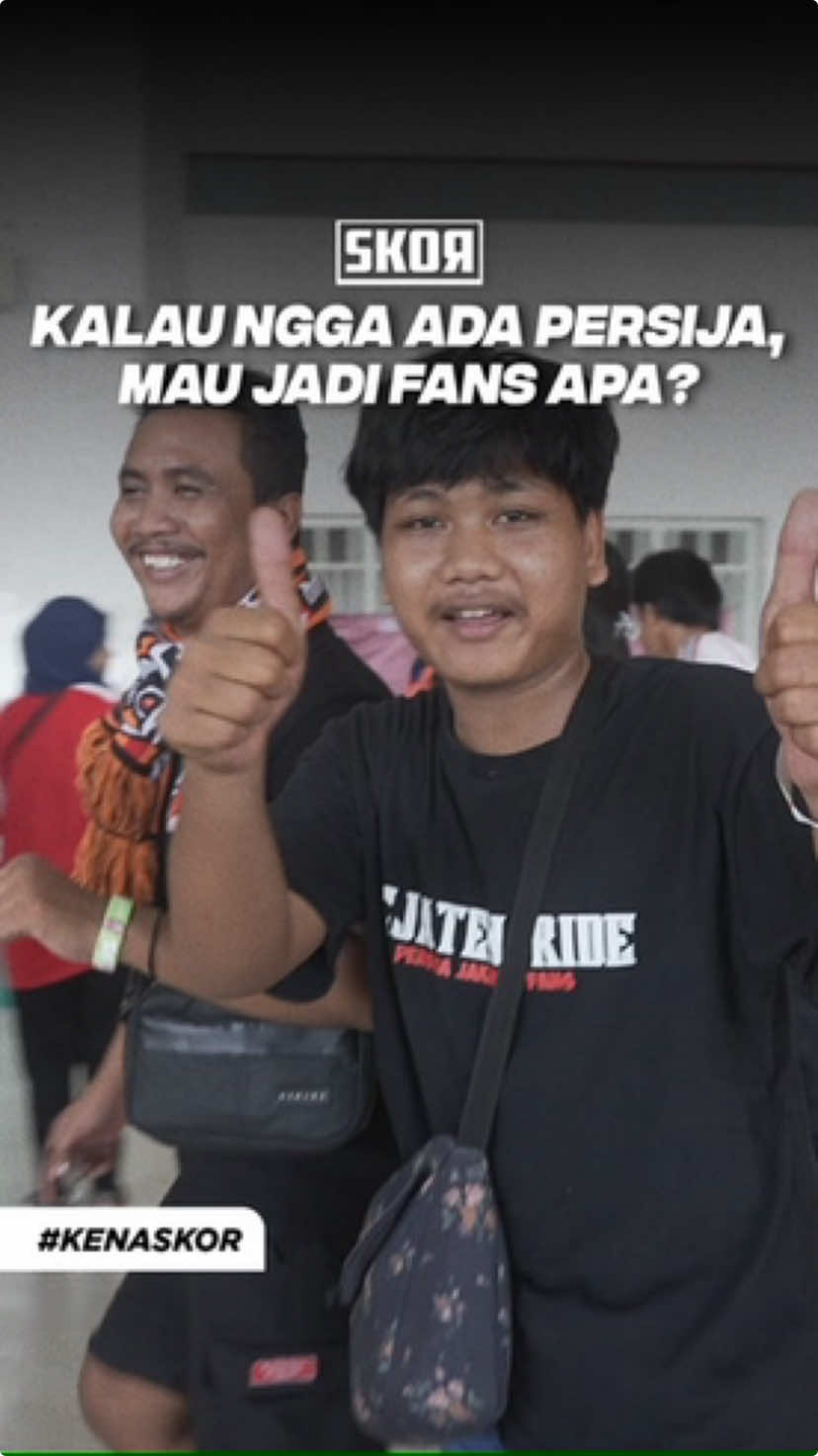 Kalau sudah cinta memang susah untuk digoyah😎 Nah kalau Skorer bakal jadi fans apa nih kalau misal jagoannya enggak ada?🧐 #kenaskor #Persija #BRISuperLeague 