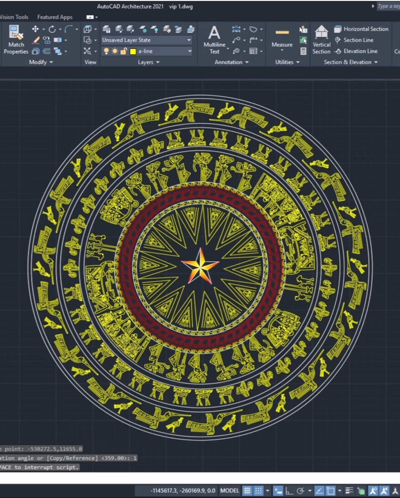 “Âm vang trống đồng – nhịp đập của lịch sử. Mừng quốc khánh 2-9. #autocad #autocadtip #autocadtutorial #quockhanh2025#LearnOnTikTok 