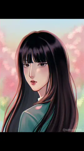 sawako🌸 #sawako  #kiminitodoke  #digitalart #art #วาดรูป 