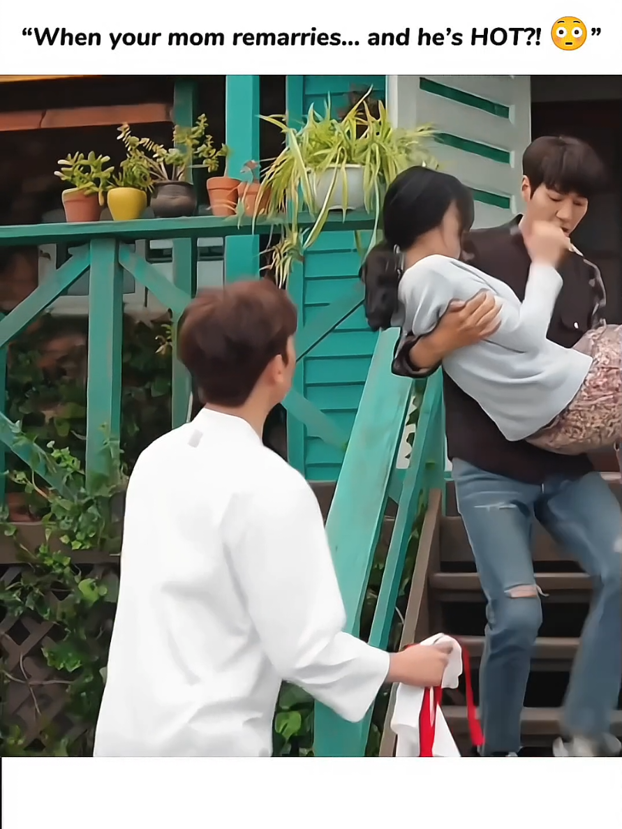 When You Met Your Stepdad Who Is Four Years Younger Than You 😭😂 |Sweet Stranger And Me #edit #kdrama #viral #trending #fyp 
