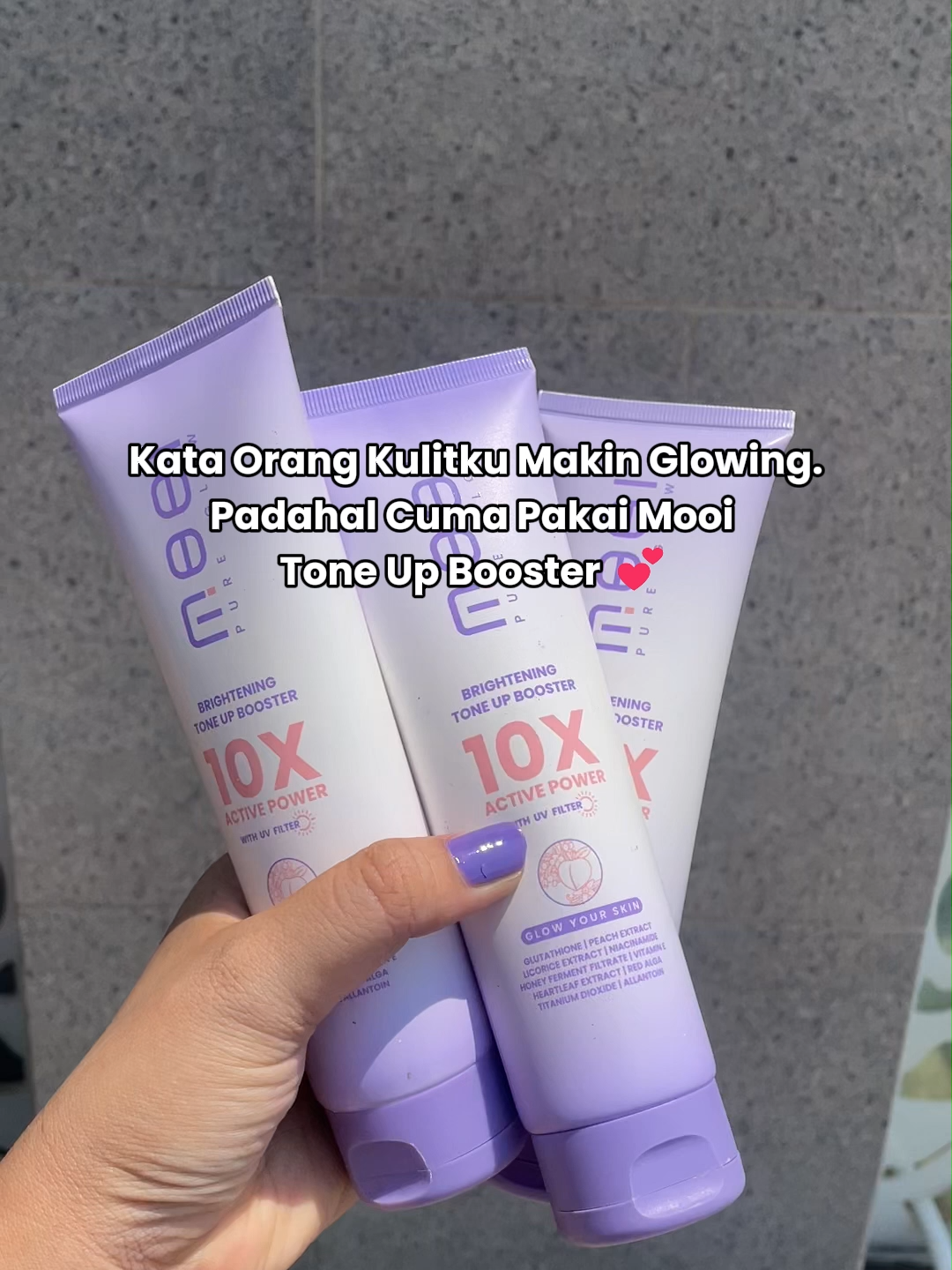 Buruan cekout mooi tone up booster  #mooipureglow #mooitoneupbooster #lotiontoneup #lotionviral