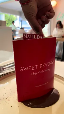 Got to try the Matilda Cake from Sweet Revenge in Cape Town 🥰 #sweetrevenge #capetown #matildacake #fyp 