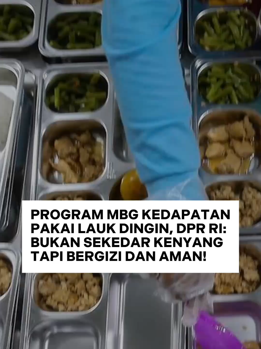 Katanya makan bergizi, tapi lauknya dingin  Katanya tepat waktu, tapi bikin anak keracunan Katanya gratis, tapi jadi bikin orang tua cemas   Program Makan Bergizi Gratis jangan sekadar kenyang. Harus segar, bergizi, dan aman buat anak-anak kita!  #MakanBergiziGratis #MBG #CharlesHonoris #PDIPerjuangan #DPRRI #FraksiPDIP #MakananSehat #AnakIndonesia