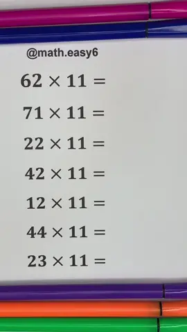 Multiplication hack📚#maths #math #mathematics #study #studytok #knowledge #learn #student 