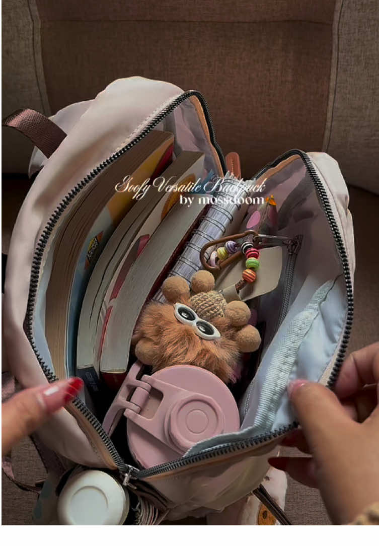 What’s inside my 14” backpack? Finally, I can organize all my stuff inside this versatile backpack 😩  #mossdoombag #backpack 
