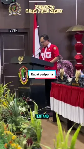 25 Agustus 2025 | Aula I DPRD Kota Gorontalo DPRD Kota Gorontalo menggelar Rapat Paripurna dalam rangka Penetapan Rancangan Peraturan Daerah di luar PROPEMPERDA Tahun 2025 serta Penyampaian Rancangan KUA dan PPAS APBD Kota Gorontalo Tahun Anggaran 2026. Rapat paripurna ini juga dihadiri langsung oleh Wali Kota Gorontalo, sebagai wujud sinergi eksekutif dan legislatif dalam merumuskan arah kebijakan pembangunan daerah yang lebih visioner, berkeadilan, dan berorientasi pada kesejahteraan masyarakat. 🌟 #DPRDKotaGorontalo #RapatParipurna #PROPEMPERDA2025 #KUA_PPAS2026 #WaliKotaGorontalo